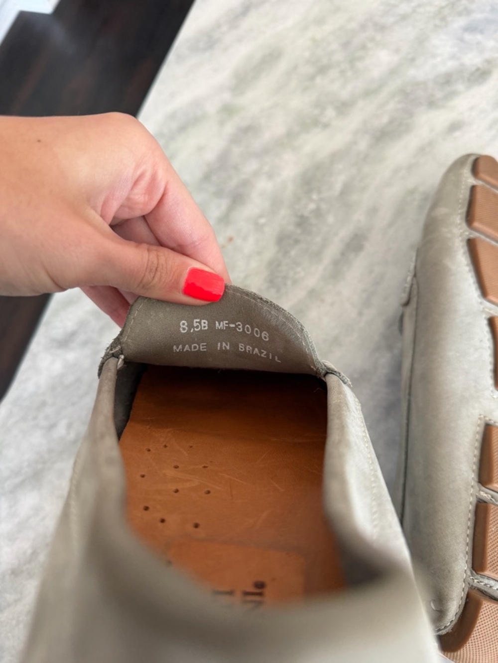 Mercanti Florentini gray suede horse bit loafers - Picture 5 of 5
